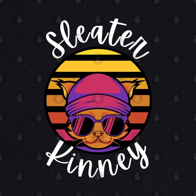 SLEATER KINNEY RETRO 90's CAT by Lolane